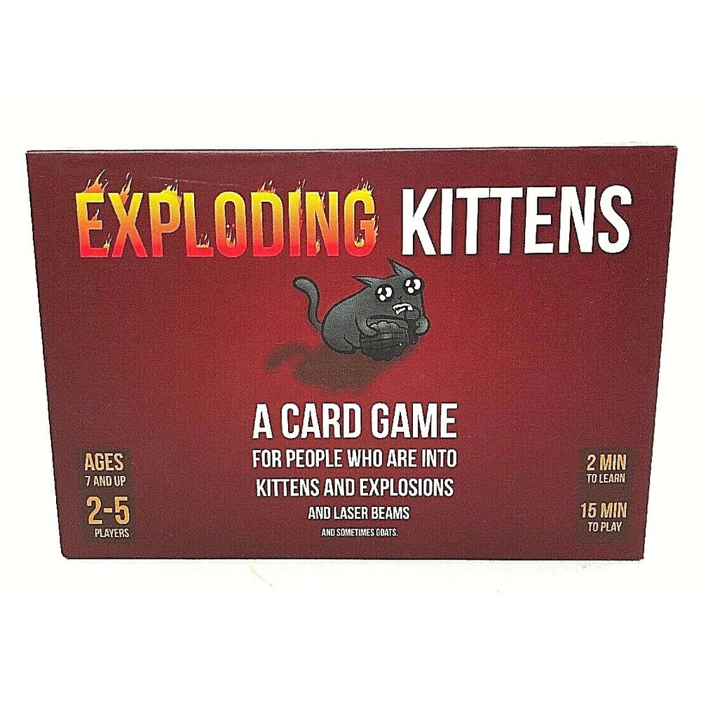 Exploding Kittens Card Game NEW - Picture 1 of 3